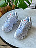 Кросівки Nike Shox TL white silver чоловічі жіночі білі Найк Шокс ТЛ стильні молодіжні 36 - 45, фото 10