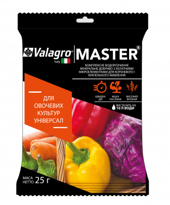 МАСТЕР 25г УНІВЕРСАЛЬНЕ для овочів Valagro, фото 1