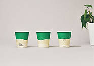 2500 шт. Стакани білі з логотипом, одношарові, 110 мл., фото 6