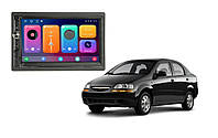 Автомагнитола 2din на Chevrolet Aveo T200 Шевроле Авео Т200 Cyclone MP-7086A 7дюймів Android 10 2\32 GB wifi CarPlay