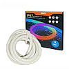 Світлодіодна розумна стрічка шланг 5 м, RGB, + пульт / Гнучка неонова стрічка / Стрічка світлодіодна, фото 8