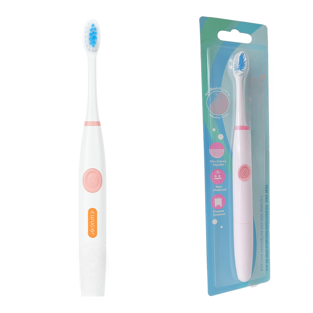 Електрична зубна щітка від USB, 2 режима, HL102 / Бездротова електрощітка для зубів / Зубна електрощітка, фото 1