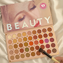 Професійна палетка тіней 45 кольорів LK2981 / Тіні для візажу / Тіні для очей / Тіні для макіяжу очей