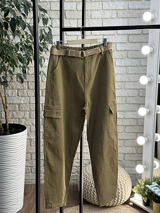 Шикарні жіночі штани, ткань "Стрейч+Коттон" 52, 54, 56, 58, 60, 62 розмір 52, фото 1