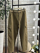 Шикарні жіночі штани, ткань "Стрейч+Коттон" 52, 54, 56, 58, 60, 62 розмір 52, фото 2
