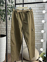 Шикарні жіночі штани, ткань "Стрейч+Коттон" 52, 54, 56, 58, 60, 62 розмір 52, фото 5