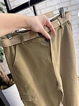Шикарні жіночі штани, ткань "Стрейч+Коттон" 52, 54, 56, 58, 60, 62 розмір 52, фото 4