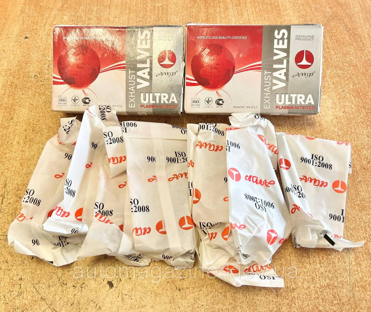 Клапани випускні Газель, Соболь, Волга, УАЗ (ЗМЗ 405, 406, 409), фото 1