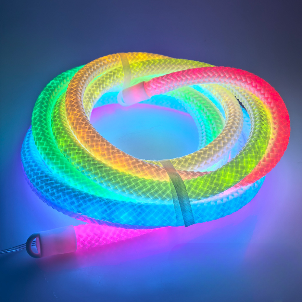 Неонова LED-стрічка від USB, 5м, RGB, SFK-30 / Гнучка світлодіодна стрічка / Світлодіодне підсвічування, фото 1
