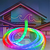 Неонова LED-стрічка від USB, 5м, RGB, SFK-30 / Гнучка світлодіодна стрічка / Світлодіодне підсвічування, фото 4