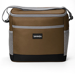 Термосумка 16 літрів хакі Lugi сумка-холодільник для природи пікніка риболовлі, ізотермічна похідна сумка-холодільник