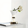 Кришталева LED-лампа у вигляді вази, від USB, 18*10 см / Декоративний LED-світильник / Кристальний світильник, фото 2