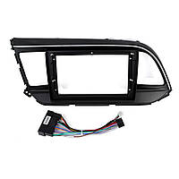 Перехідний штатний комплект із проводкою до Android магнітоли Hyundai Elantra 2018-2020