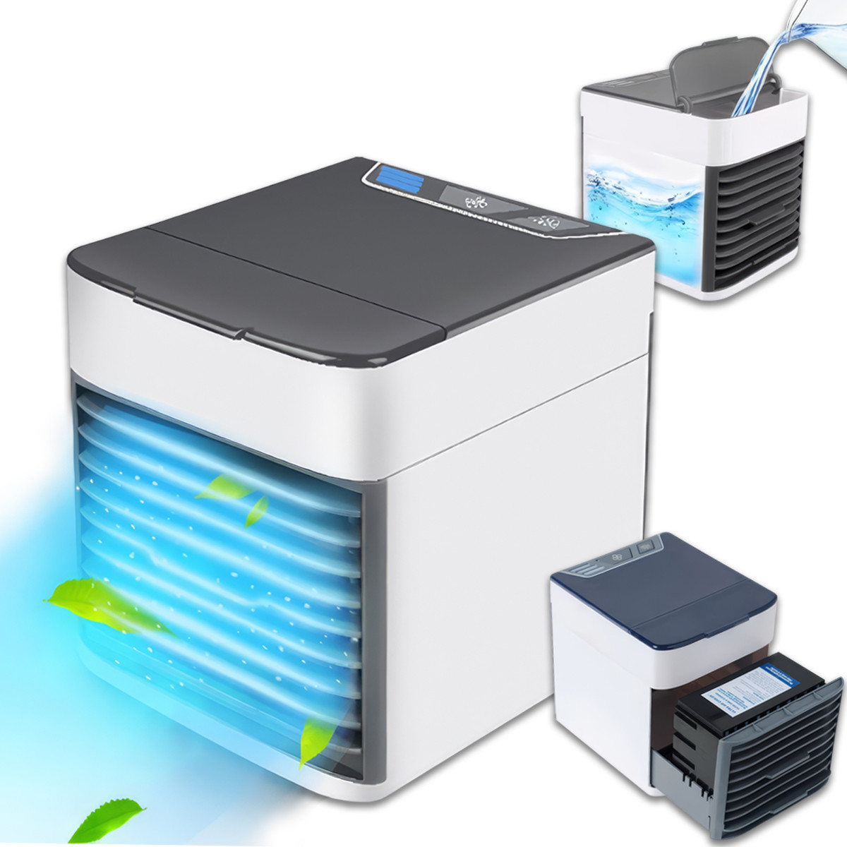 Портативний кондиціонер із функцією зволоження повітря 10Вт USB 5В Arctic Air Ultra, фото 1