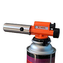 Газовий металевий пальник з п'єзопідпалом X-Treme GT-XT8802D, портативний пальник туристичний, фото 2