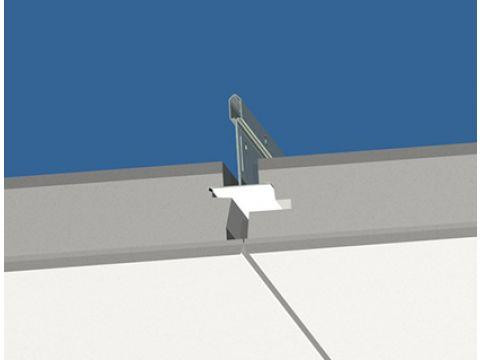 Ecophon Master Ds Прихована підвісна система. Панелі легко демонтуються