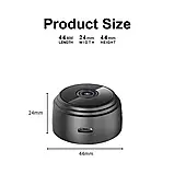 Міні Wi-Fi камера відеоспостереження A9 FullHD 1080p з магнітом, датчиком руху та підтримкою microSD до 128 ГБ, фото 4