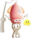 Розвиваюча музична іграшка Squid Electric Dance танцюючий восьминіг Рожевий, фото 5