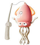 Розвиваюча музична іграшка Squid Electric Dance танцюючий восьминіг Рожевий, фото 6