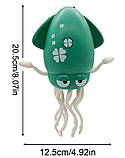Розвиваюча музична іграшка Squid Electric Dance танцюючий восьминіг Зелений, фото 8