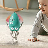 Розвиваюча музична іграшка Squid Electric Dance танцюючий восьминіг Зелений, фото 9