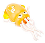 Розвиваюча музична іграшка Squid Electric Dance танцюючий восьминіг Жовтий, фото 5