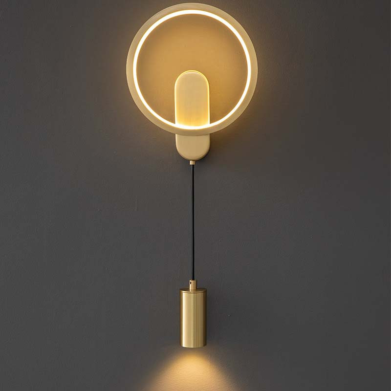 Настінний світильник. Модель RD-0016 Золотистий, фото 1