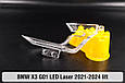 Блок світловода фари BMW X3 G01 LED Laser (2021-2024) рест малий внутрішній Icon Light 3D правий, фото 2