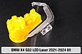 Блок світловода фари BMW X4 G02 LED Laser (2021-2024) рест великий зовнішній Icon Light 3D лівий, фото 3