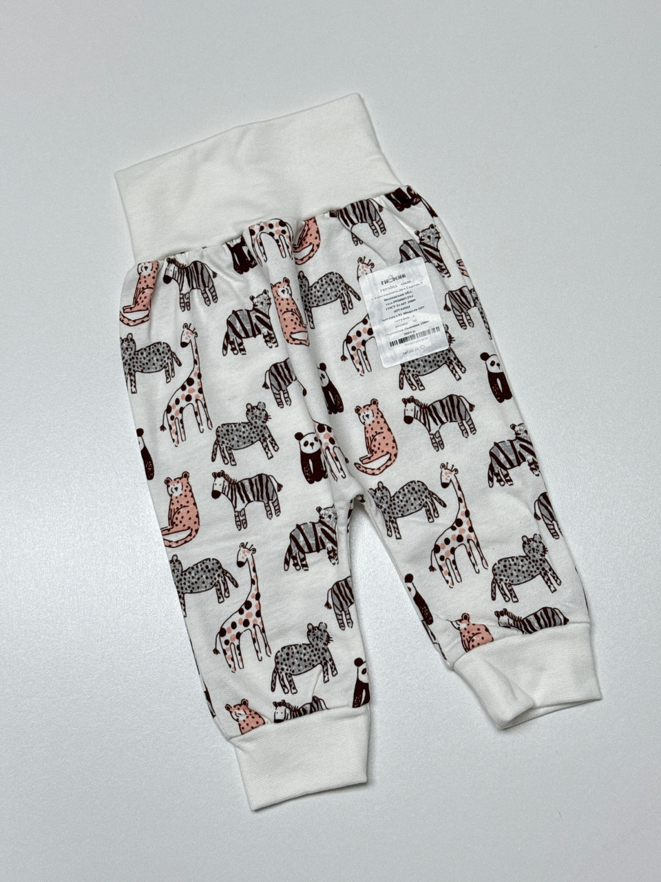 Штанці на манжетах з начосом 62р, фото 1