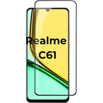 Захисне скло Full screen PowerPlant для Realme C61