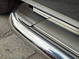 Бокові пороги Premium (2 шт., нерж) 60 мм, коротка база для Fiat Talento 2016- рр, фото 9