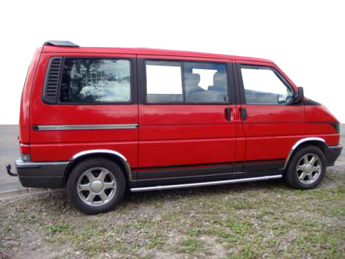 Накладки на арки (4 шт, нерж) для Volkswagen T4 Transporter, фото 1