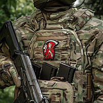 M-Tac нашивка Time PVC Red, фото 3