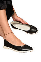 Чорні жіночі балетки розмір 36 37 38 39 41