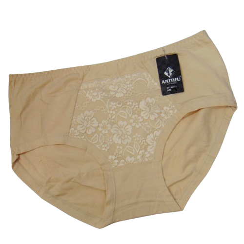 Трусики стягувальні бавовна 3XL бежеві Anttifu 0871, фото 1