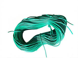 Агротрубка (кембрик) для підв`язки рослин зеленого кольору з ПВХ, діаметр 4 мм, 2кг, 250 м, CORDIOLI Італія