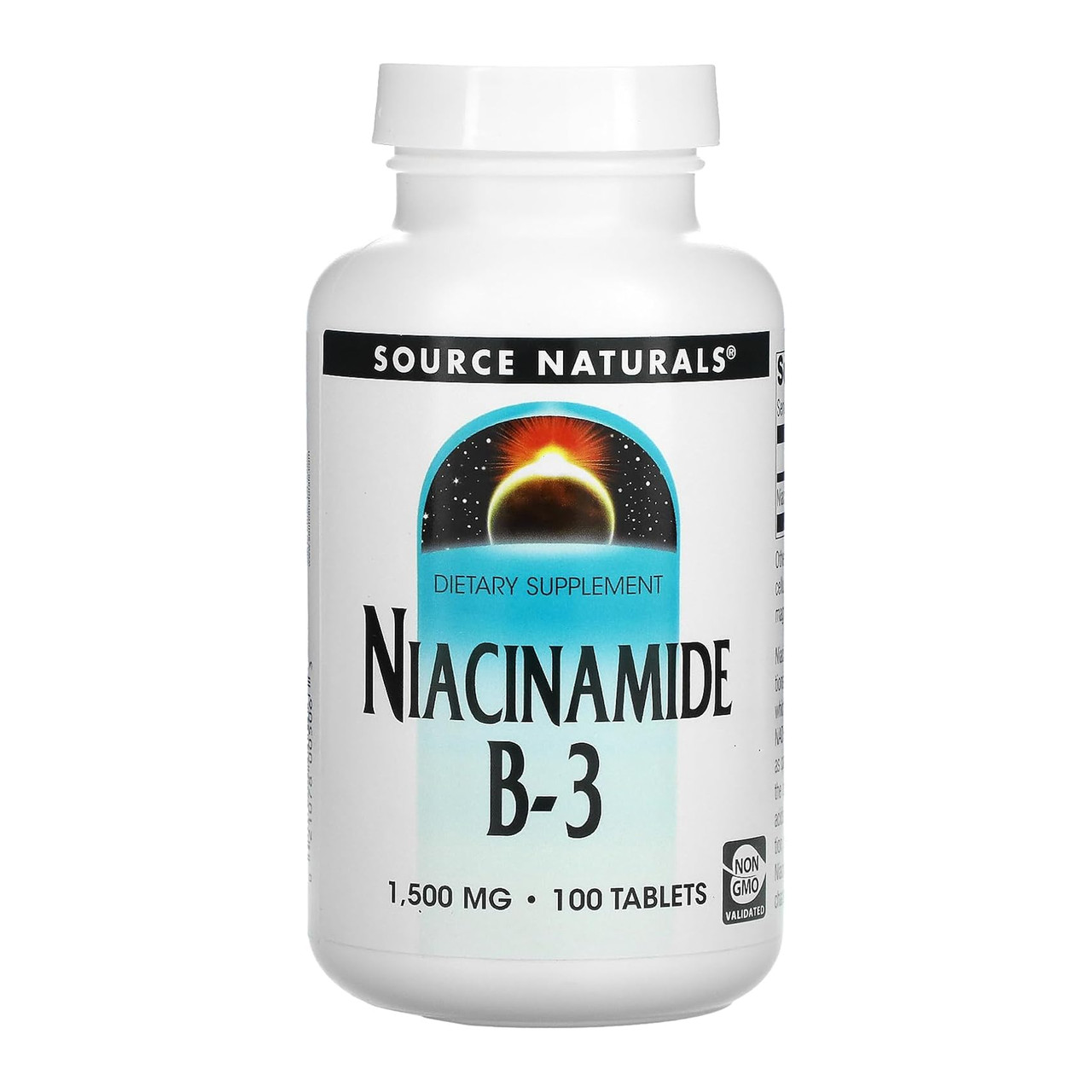 Niacinamide B-3 1500 mg - 100 tabs, фото 1
