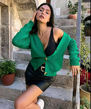 Кофта жіноча в'язка оптом (44-48) Туреччина-139792, фото 1