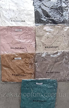 Реглан жіночий стрейч-коттон оптом (42-46) Китай-139806, фото 2