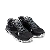 Кросівки чоловічі з сіткою із натуральної шкіри сірі від українського виробника