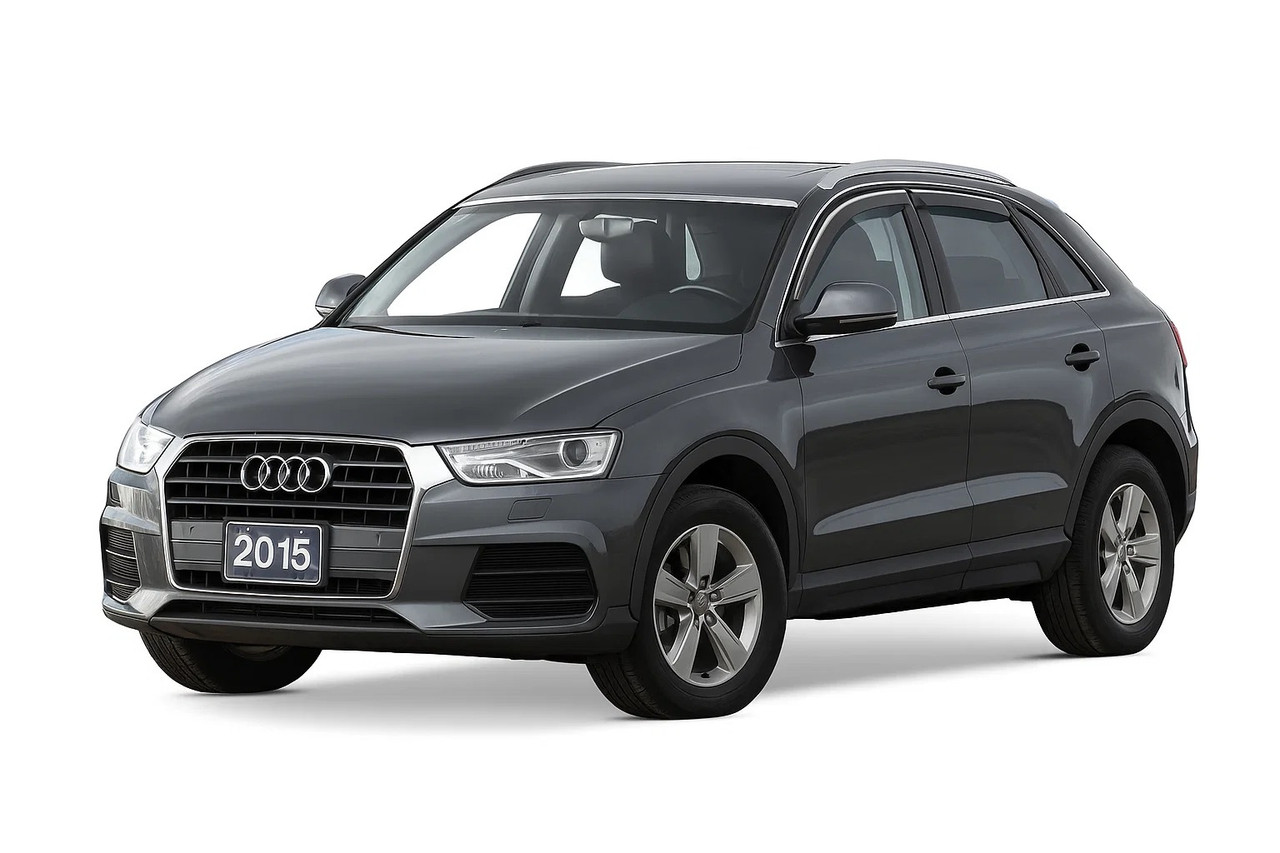 Вітровики з хромом Niken Luxury (4 шт) для Ауди Q3 2011-2019 рр, фото 1