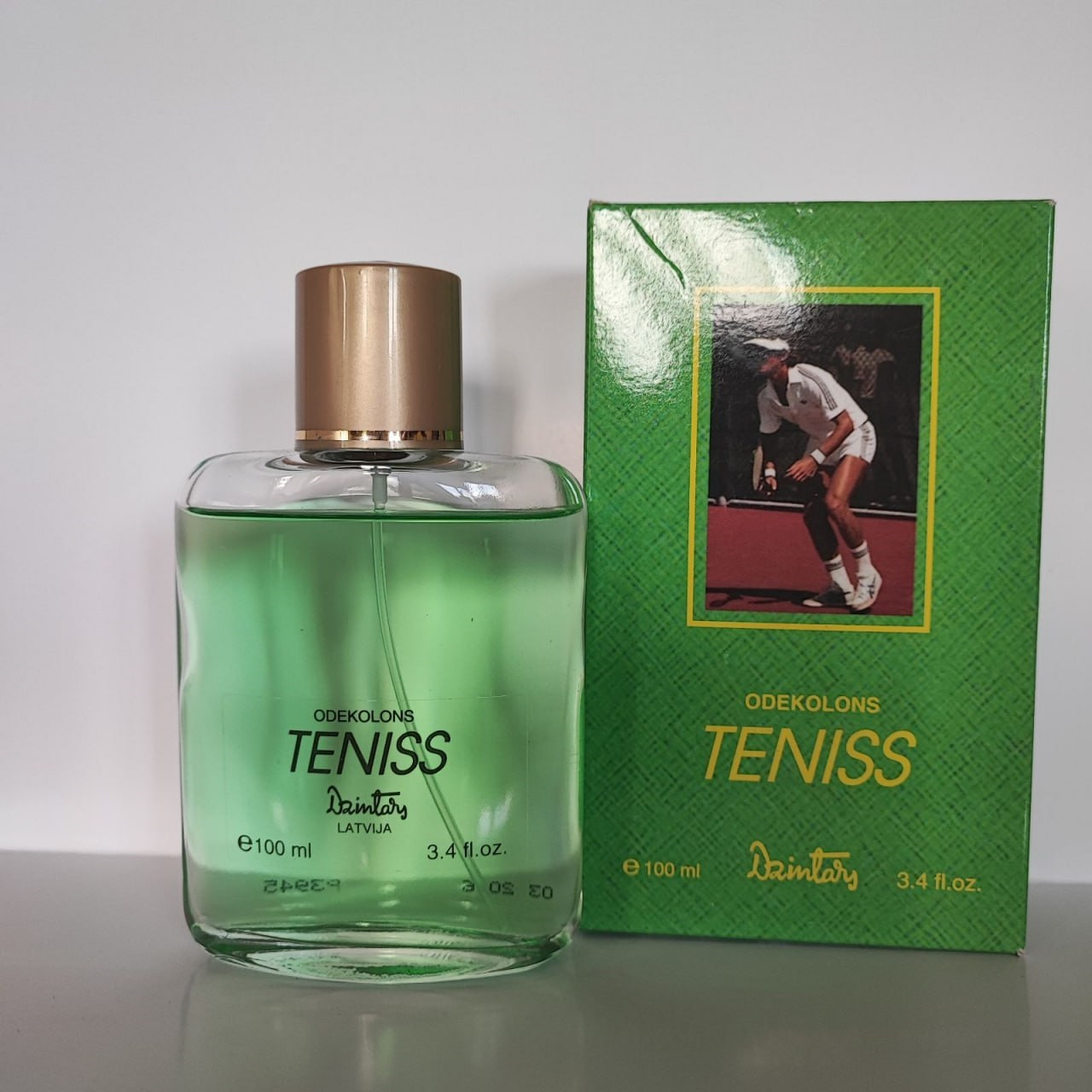 Одеколон Tenis Dzintars 100мл (4750027152300) Вінтаж оригінал, фото 1