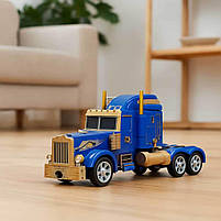 Радіокерований трансформер Оптимус Прайм 29,5 см — трейлер-робот із пультом, світло та звук, арт. 28128, фото 2