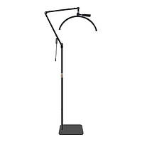 Профессиональная гибкая бестеневая лампа 36 Вт. M40X для ресниц, ресниц, тату, косметологии Черная