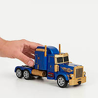 Радіокерований трансформер Оптимус Прайм 29,5 см — трейлер-робот із пультом, світло та звук, арт. 28128, фото 9