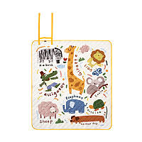 Килимок для пікніка дитячий Mobi Garden Zoo 140 NX23663009 yellow