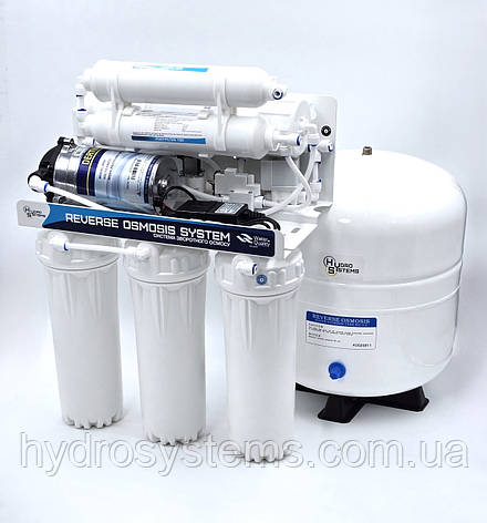 Система зворотного осмосу RO-75G-16JG+M-P PREMIUM з помпою та мінералізатором, фото 1