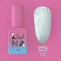 Luna Opal Base 05 — Камуфлювальна база, 13 мл.