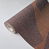 Шпалери вінілові 0.53 × 10.05 м Marburg New Modern Schöner Wohnen 31820, коричнево-фіолетові для спальні, вітальні, фото 2